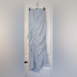 NBD Revolve Bex Midi Dress Baby Blue Size Extra Small